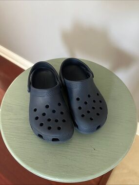 CROCS Kids Navy Clog Water Shoes